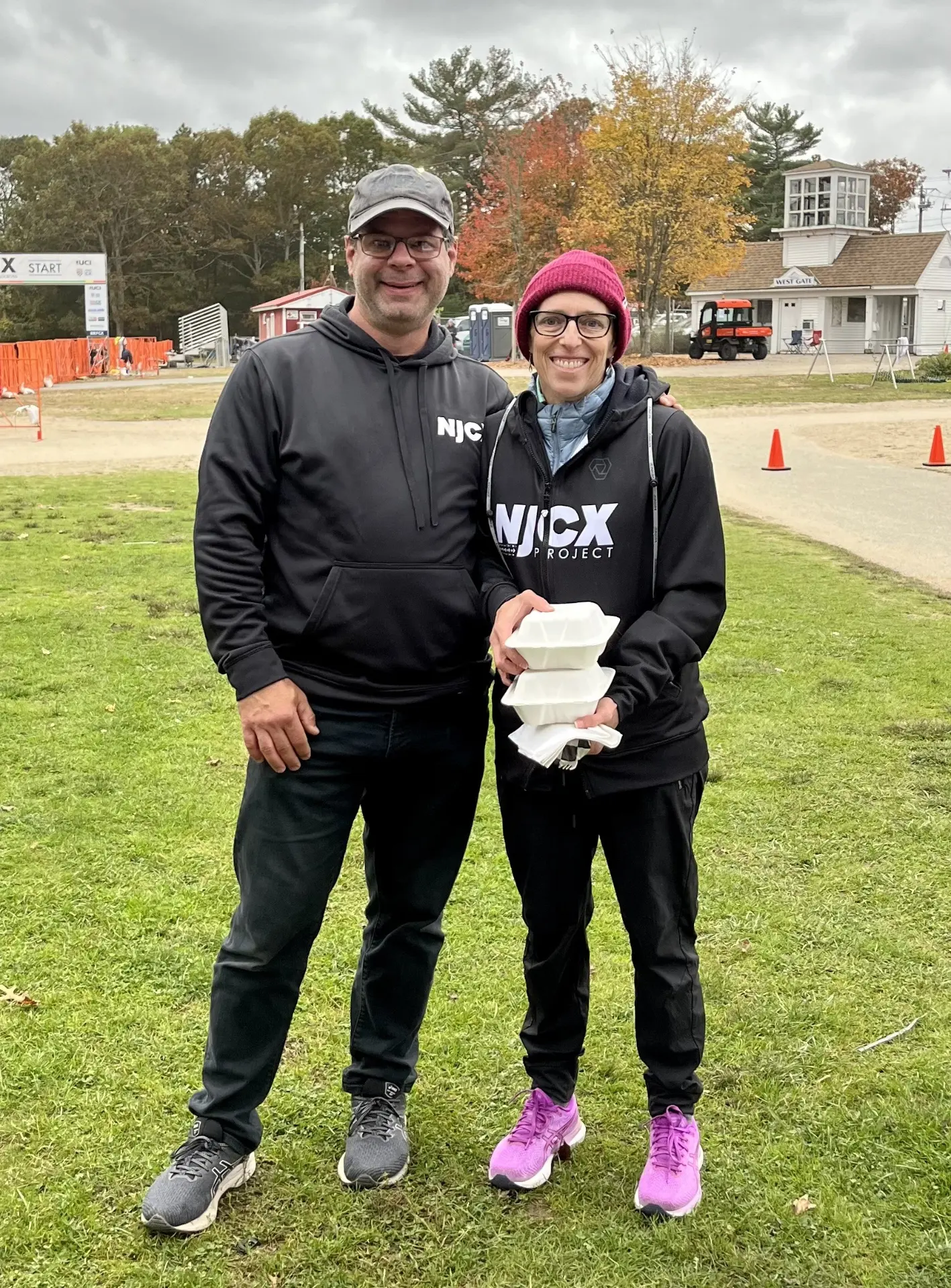 NJCX staff at the race venue